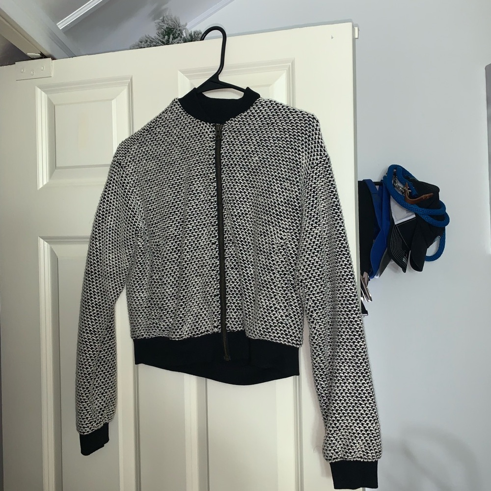 Zip up sweater